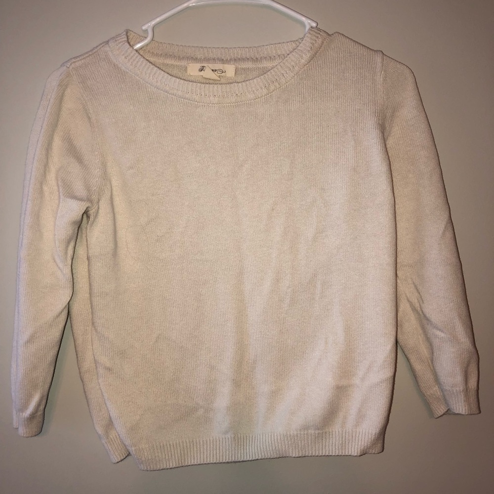 White sweater